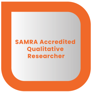SAMRA Accredited Qualitative Researcher